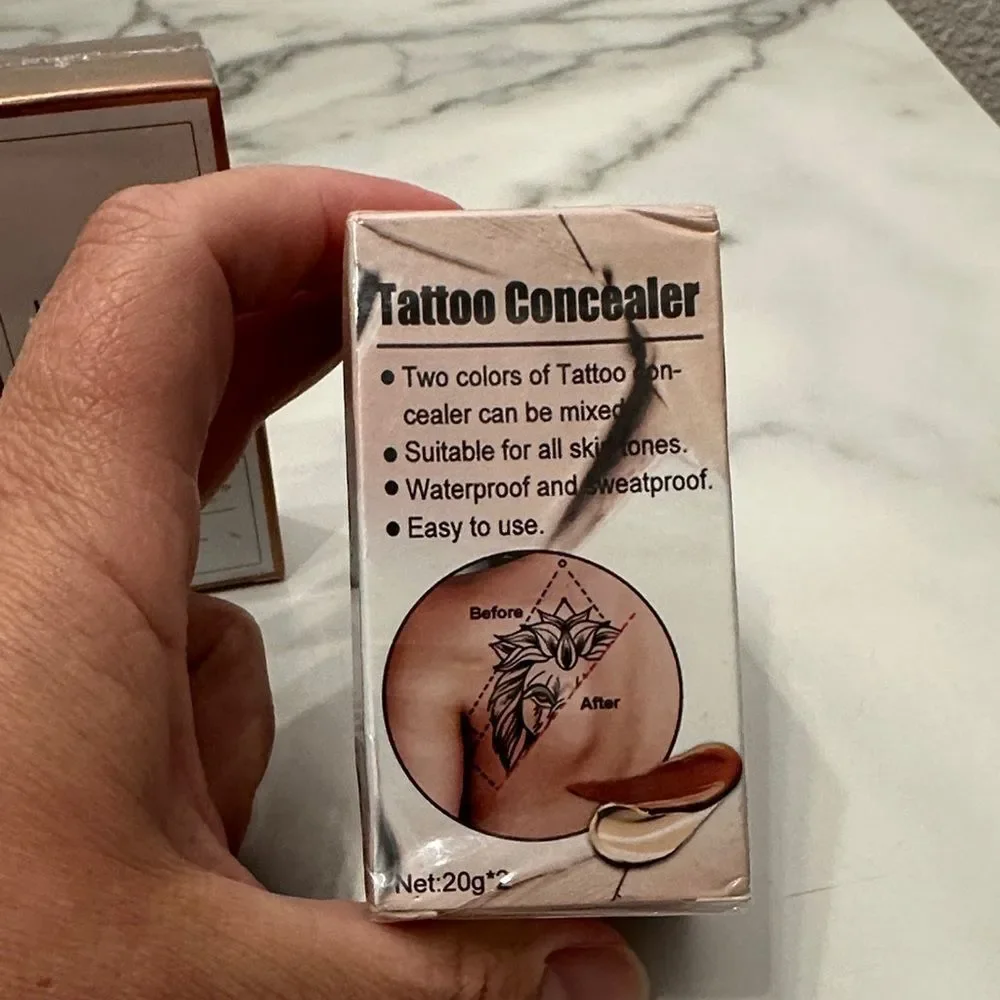 Tattoo‎ Concealer Set - Cream and Tan